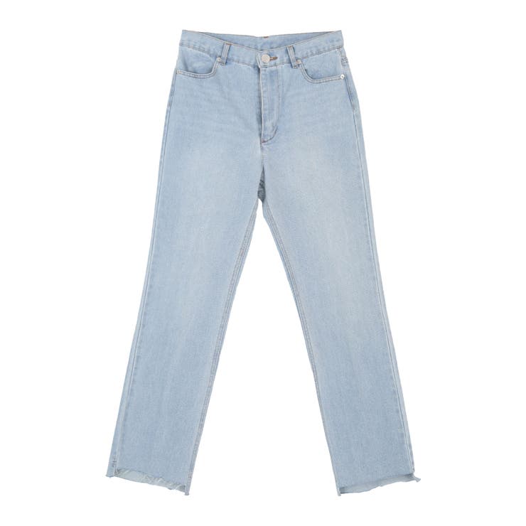 裾段差テーパードデニムパンツ | titivate | 詳細画像5 