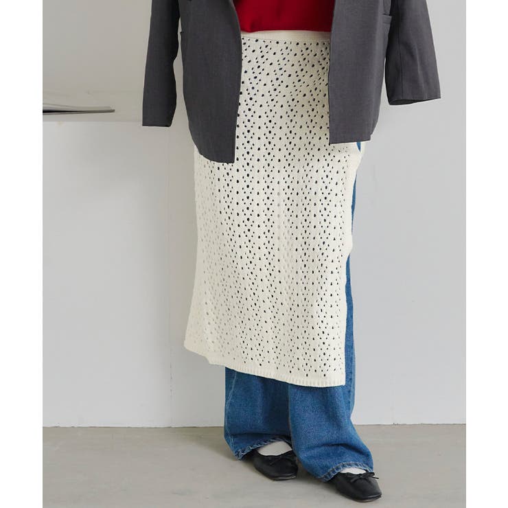 ニットラップスカート | titivate | 詳細画像11 