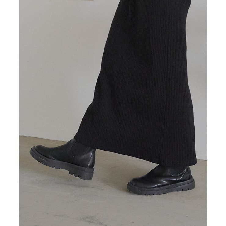 クルーネックリブワンピース | titivate | 詳細画像8 