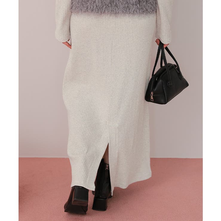 クルーネックリブワンピース | titivate | 詳細画像29 