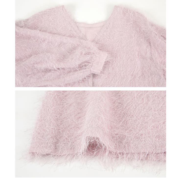 前後2wayフリンジシアートップス | titivate | 詳細画像2 