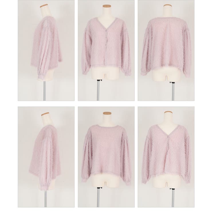 前後2wayフリンジシアートップス | titivate | 詳細画像4 