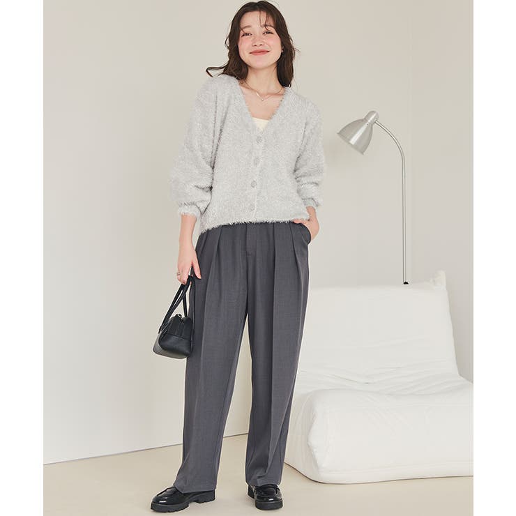 ふわっとラメシャギーニットカーディガン | titivate | 詳細画像11 