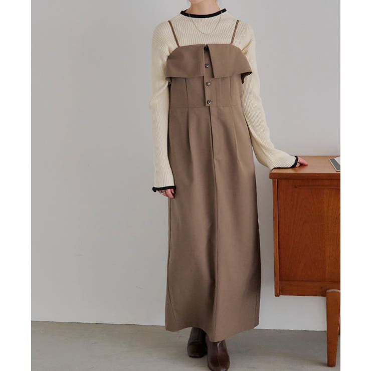 キャミソール/ベアトップ2wayワンピース | titivate | 詳細画像2 