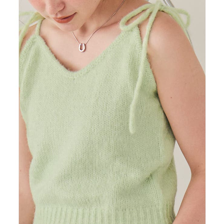 リボンデザインニットキャミソール | titivate | 詳細画像15 