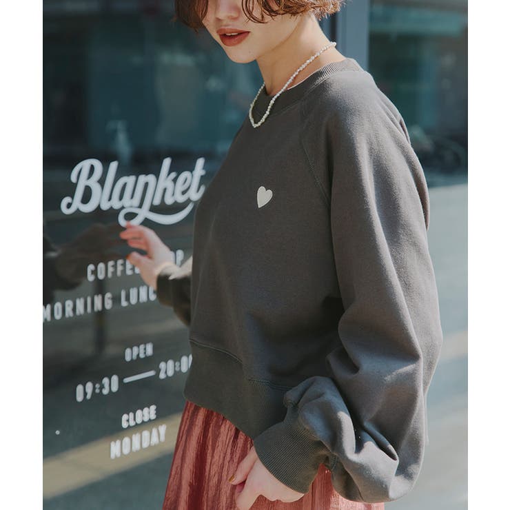 カレッジ刺繍ショートスウェット – WEGO ONLINE STORE