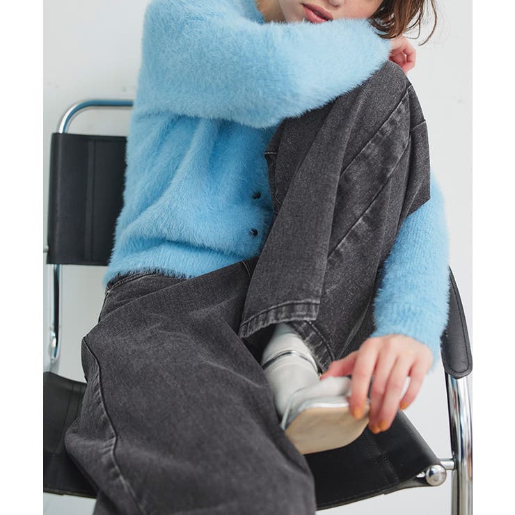 カーブラインデニムパンツ | titivate | 詳細画像23 