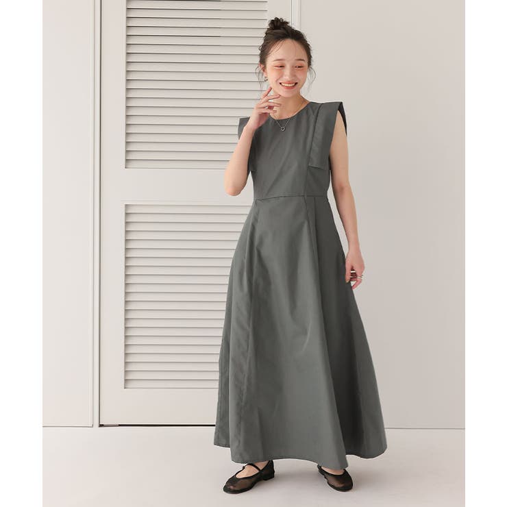 スクエアスリーブフレアワンピース | titivate | 詳細画像22 