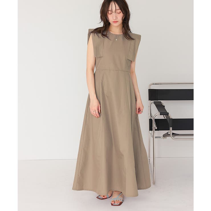 スクエアスリーブフレアワンピース | titivate | 詳細画像6 