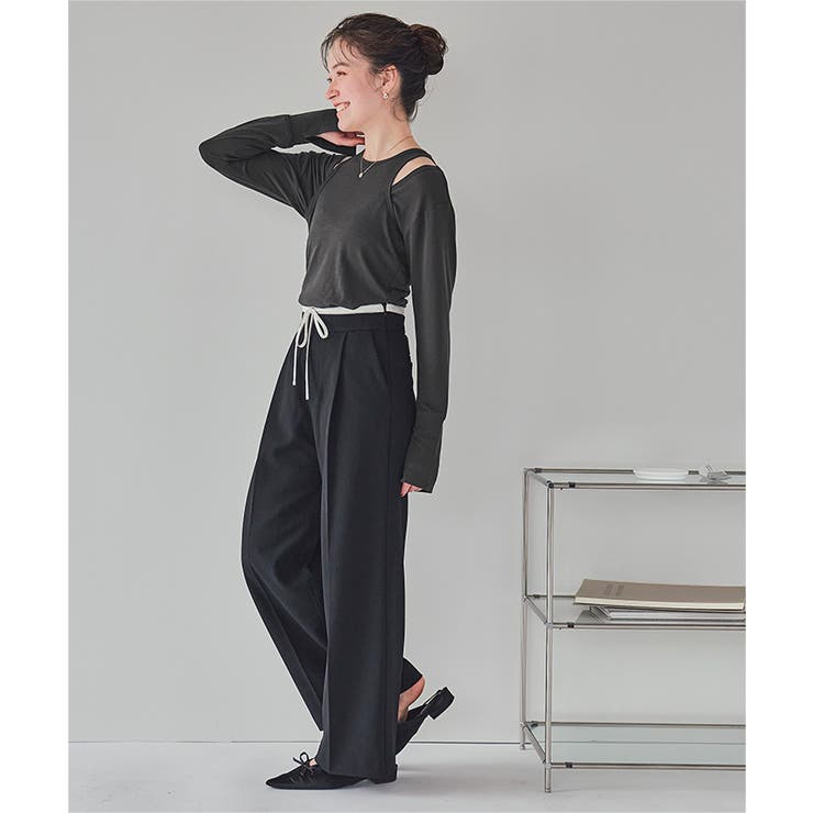 Uネック/タンクレイヤードトップス | titivate | 詳細画像4 