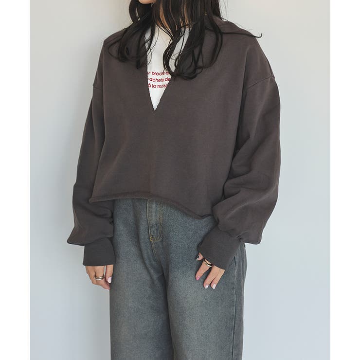 ロングスリーブ刺繍ロゴTシャツ | titivate | 詳細画像26 