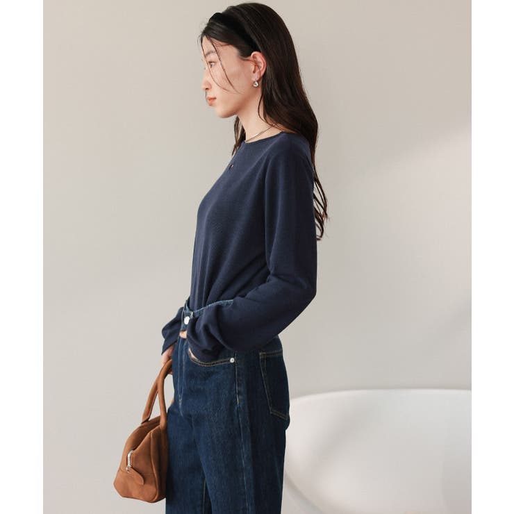 ハートカット刺繍前後2wayカットソー | titivate | 詳細画像15 