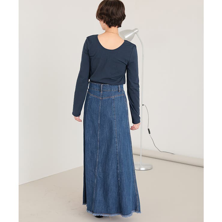 バックUネックロングスリーブカットソー | titivate | 詳細画像30 