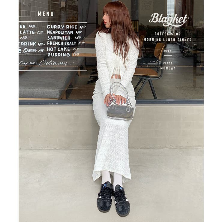 ジャガードセミフレアスカート | titivate | 詳細画像6 