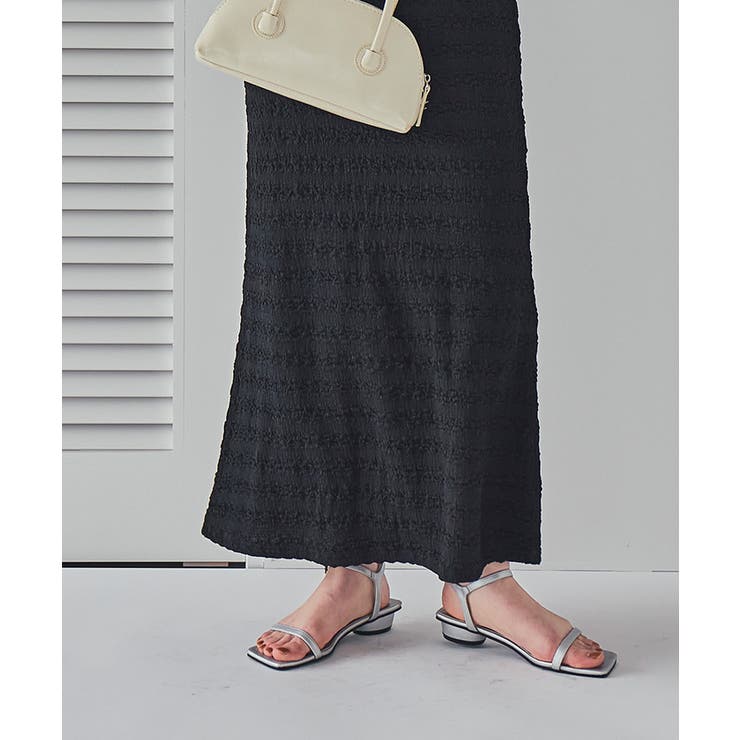 ジャガードセミフレアスカート | titivate | 詳細画像13 