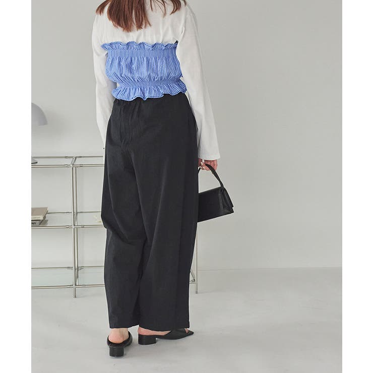 カーヴィーシルエットゴムパンツ | titivate | 詳細画像34 