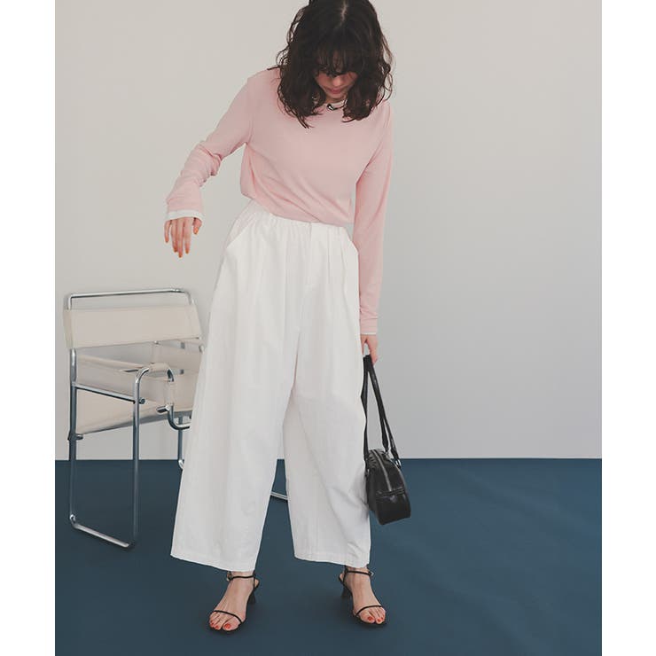 カーヴィーシルエットゴムパンツ | titivate | 詳細画像6 