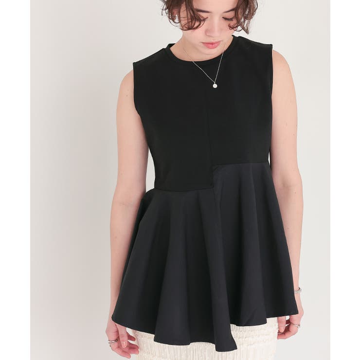 ペプラムフレアドッキングトップス | titivate | 詳細画像31 