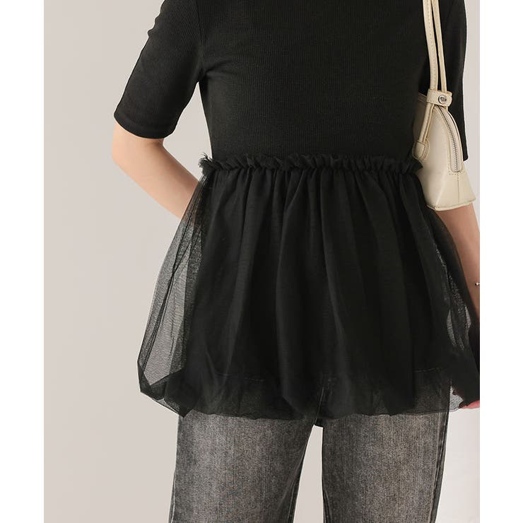 バルーンヘムハーフスリーブカットソー | titivate | 詳細画像20 