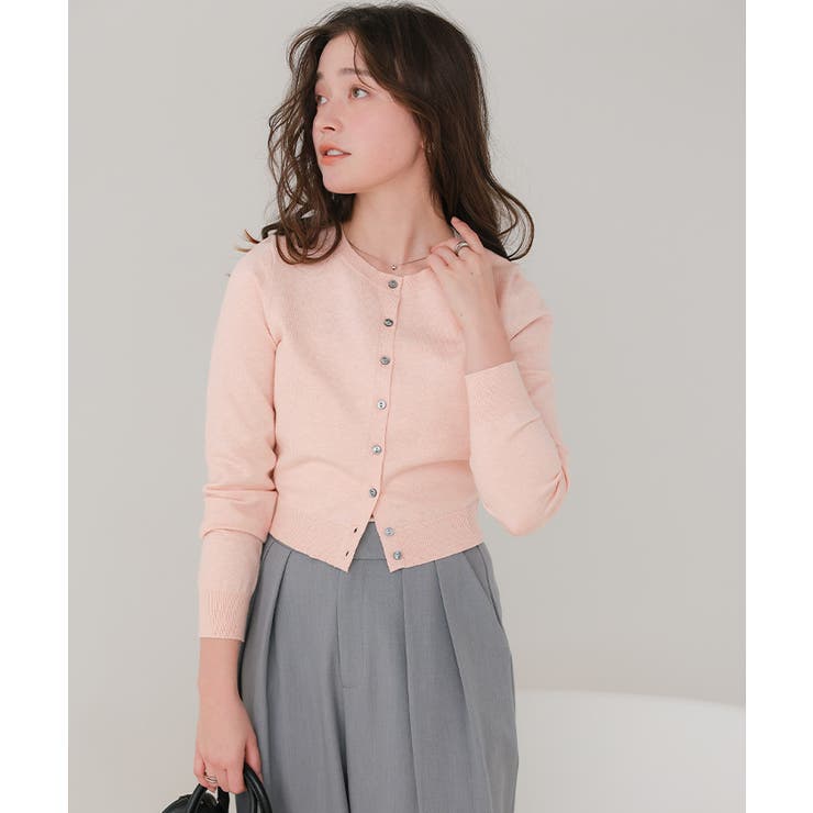 クルーネックニットカーディガン/トップス | titivate | 詳細画像31 