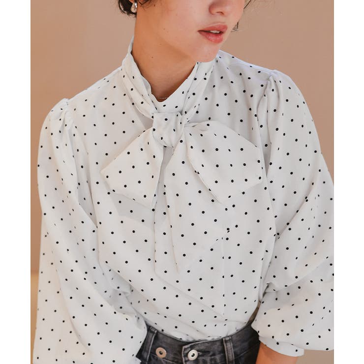 リボンボウタイブラウス | titivate | 詳細画像21 