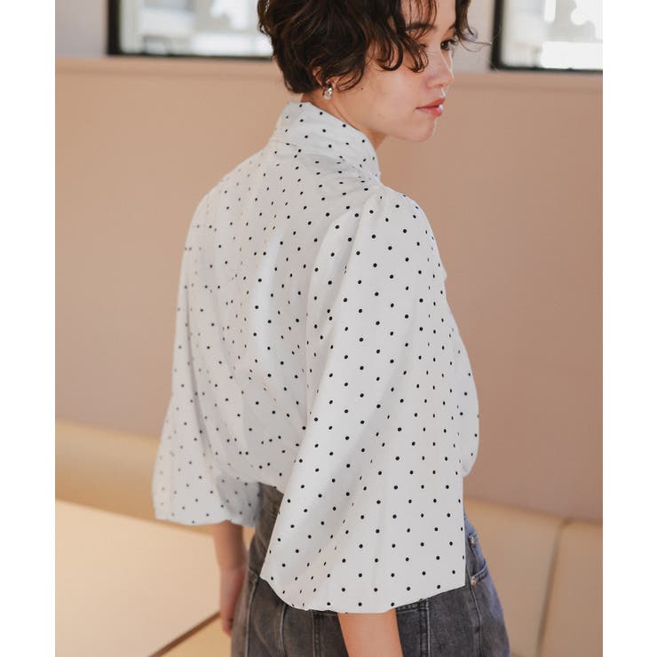 リボンボウタイブラウス | titivate | 詳細画像3 