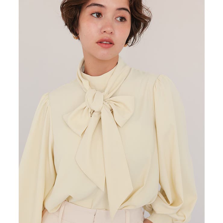 リボンボウタイブラウス | titivate | 詳細画像13 