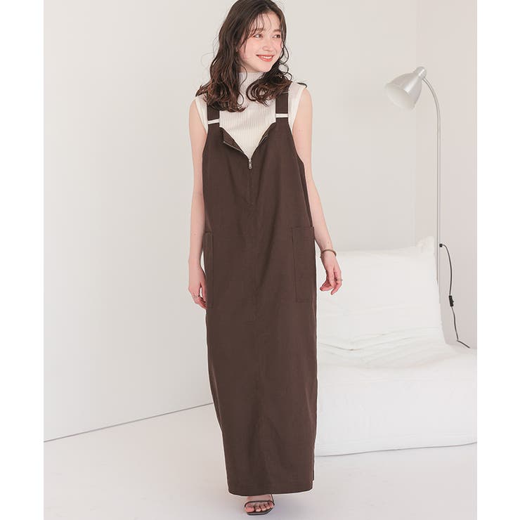 フロントジップジャンパースカート | titivate | 詳細画像17 