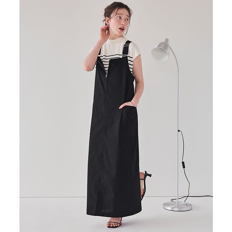 フロントジップジャンパースカート | titivate | 詳細画像9 