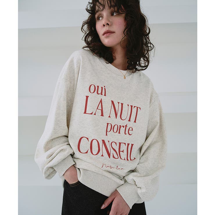 クルーネックルーズスウェットプルオーバー | titivate | 詳細画像26 