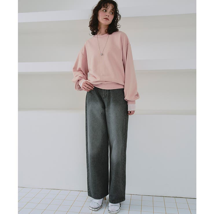 クルーネックルーズスウェットプルオーバー | titivate | 詳細画像30 