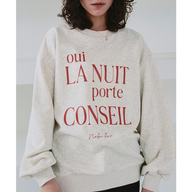 クルーネックルーズスウェットプルオーバー | titivate | 詳細画像8 