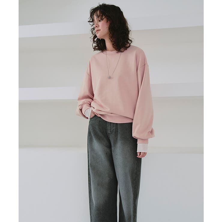 クルーネックルーズスウェットプルオーバー | titivate | 詳細画像16 