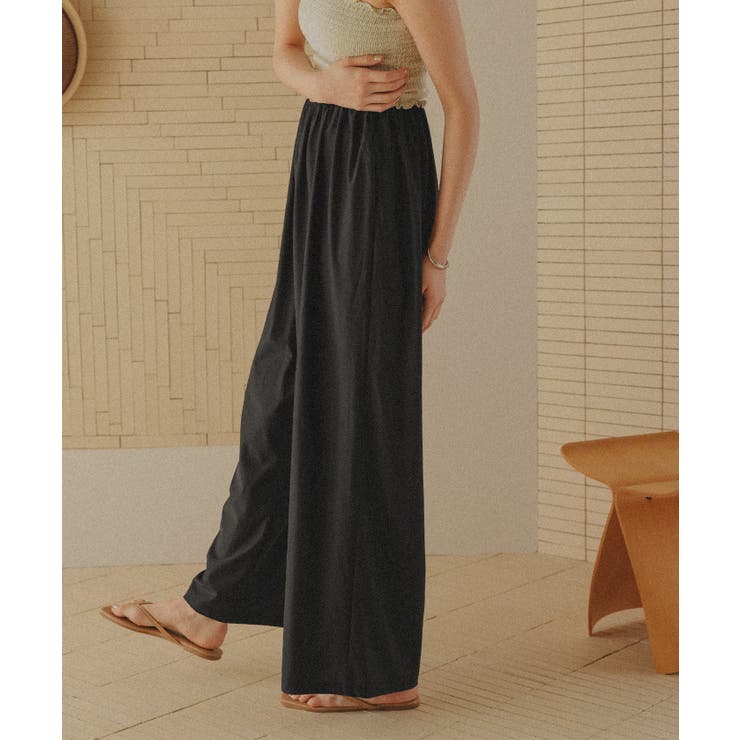 ギャザーデザインワイドパンツ/ラッシュガード | titivate | 詳細画像9 