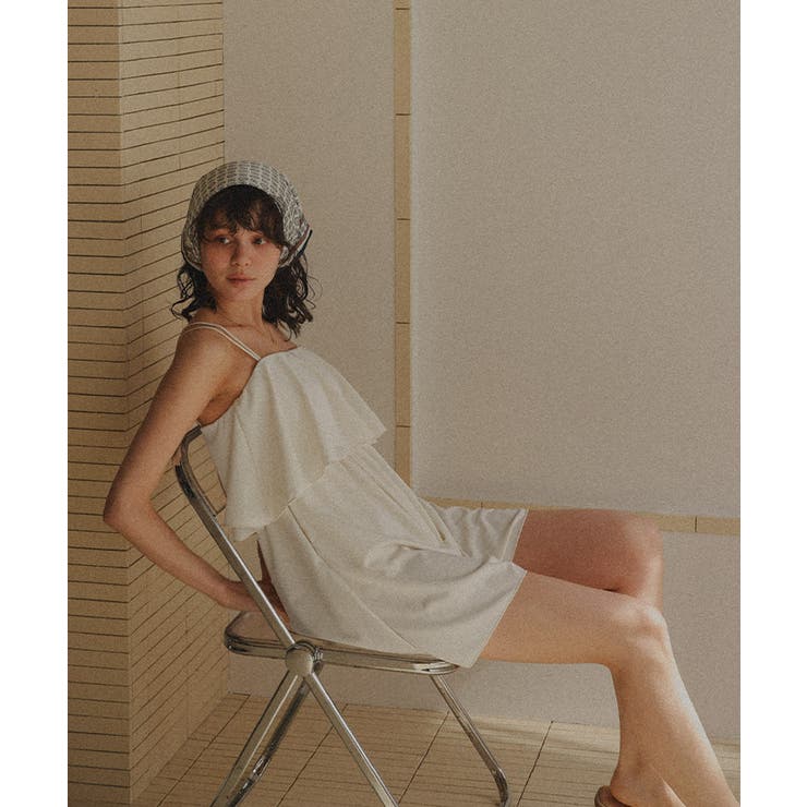 レイヤードデザインオールインワン/ワンピース水着 | titivate | 詳細画像5 