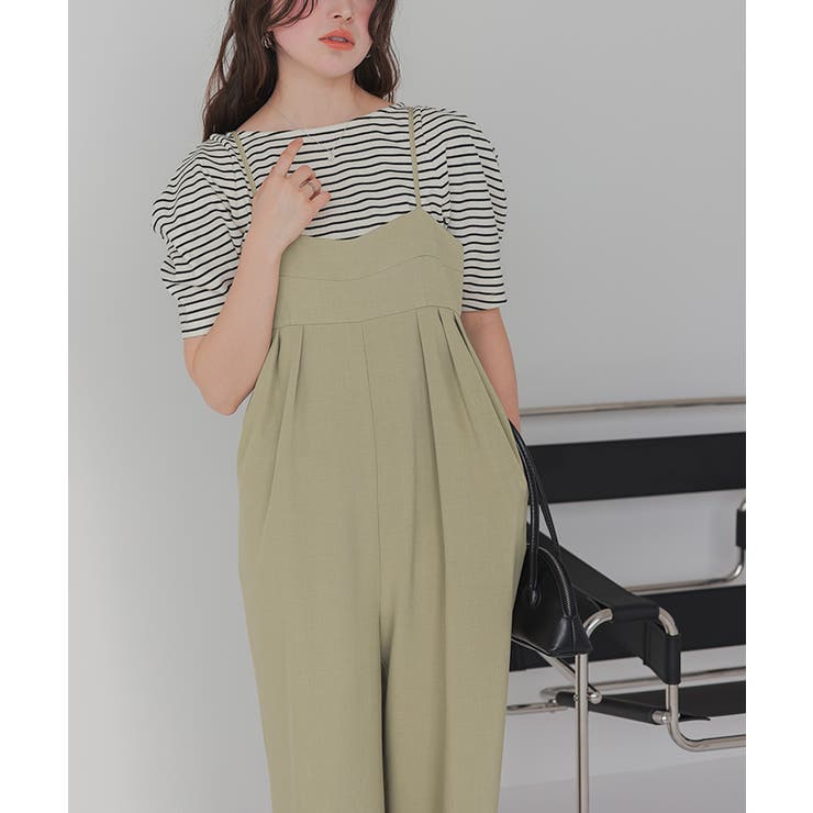 ビスチェデザインキャミソールサロペット | titivate | 詳細画像11 