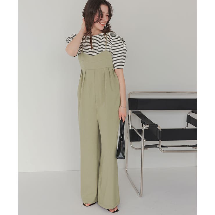 ビスチェデザインキャミソールサロペット | titivate | 詳細画像12 