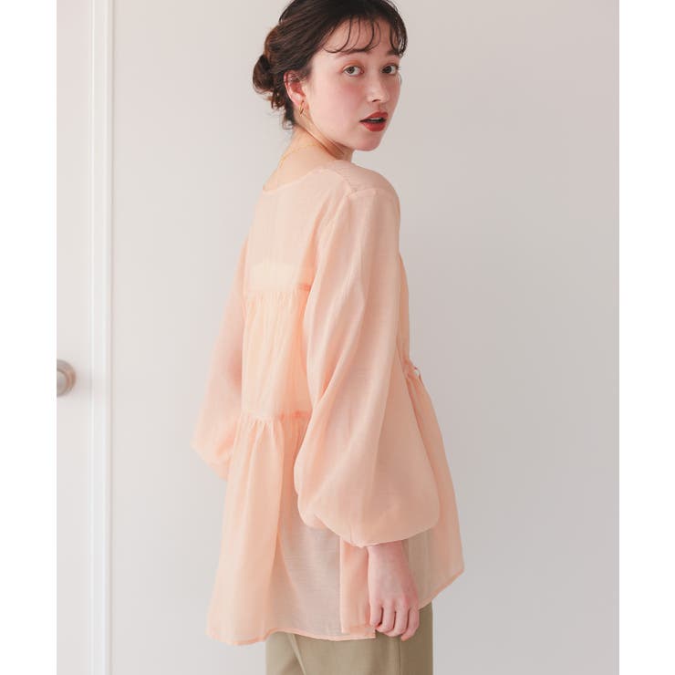 ティアードシアーチュニックブラウス | titivate | 詳細画像31 