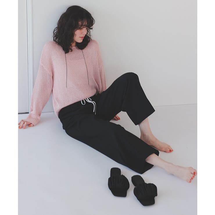 サテンギャザーサンダル | titivate | 詳細画像7 