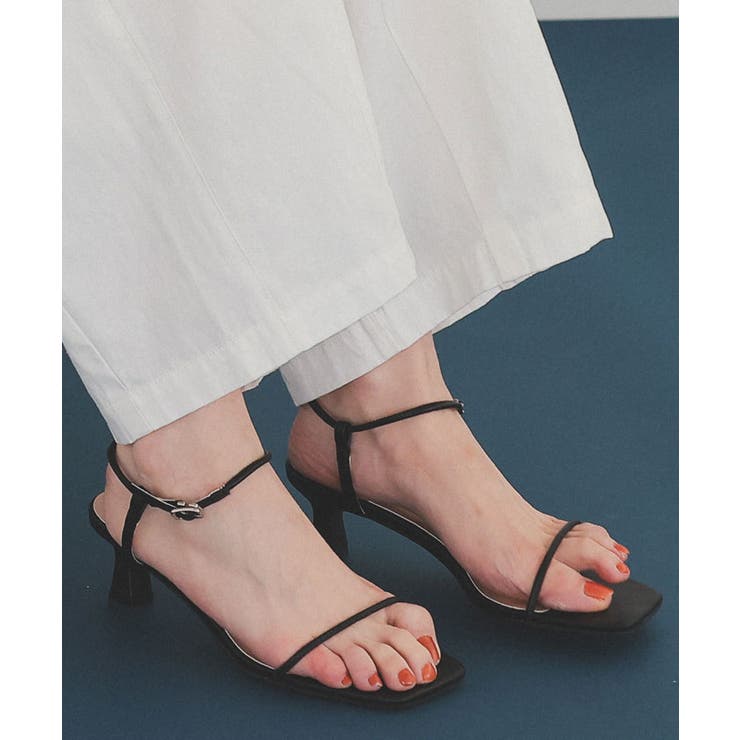 スクエアトゥストラップサンダル | titivate | 詳細画像10 