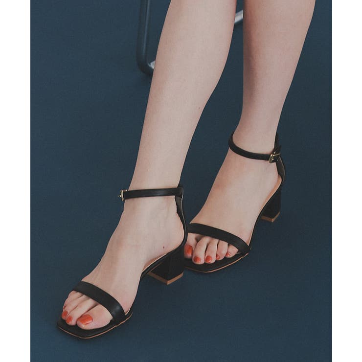 チャンキーヒールストラップサンダル | titivate | 詳細画像6 