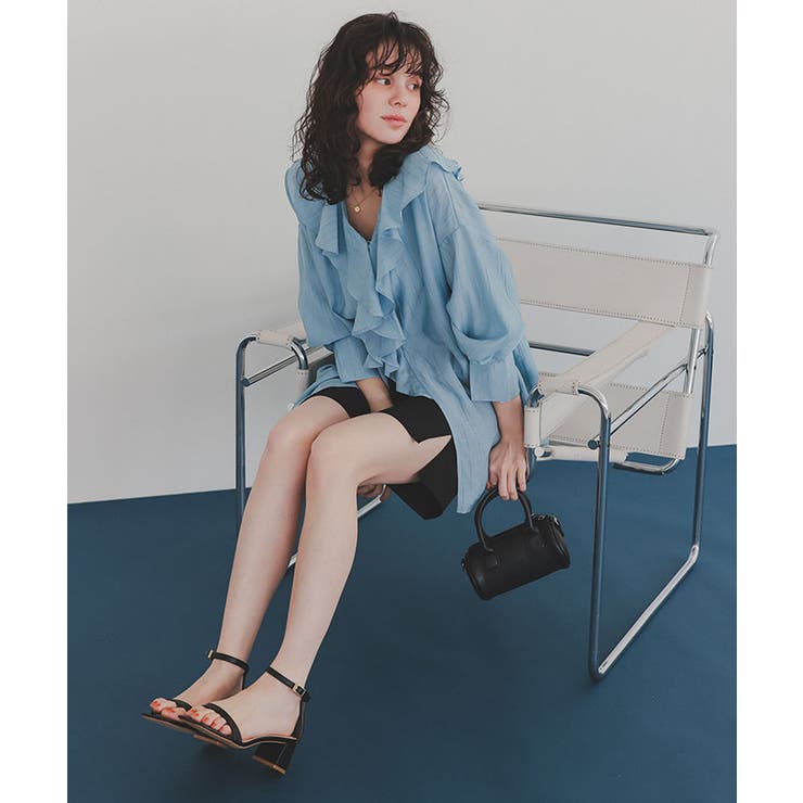 チャンキーヒールストラップサンダル | titivate | 詳細画像9 