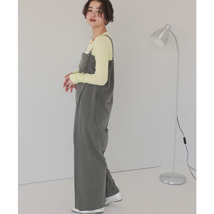 サスペンダー付ベアオールインワン | titivate | 詳細画像17 