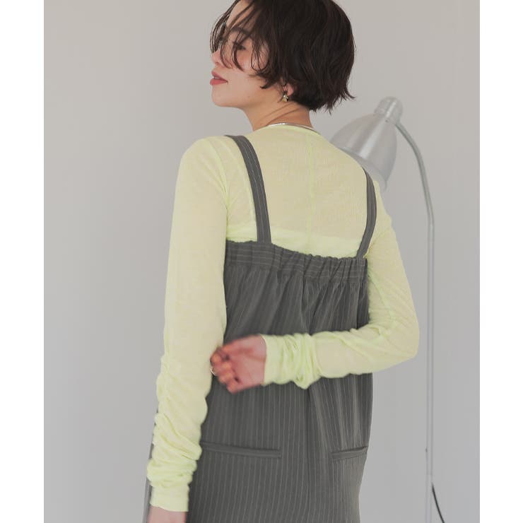 サスペンダー付ベアオールインワン | titivate | 詳細画像19 