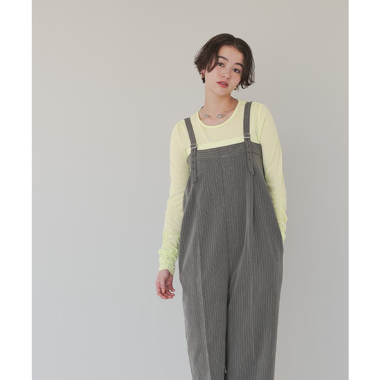 サスペンダー付ベアオールインワン | titivate | 詳細画像3 