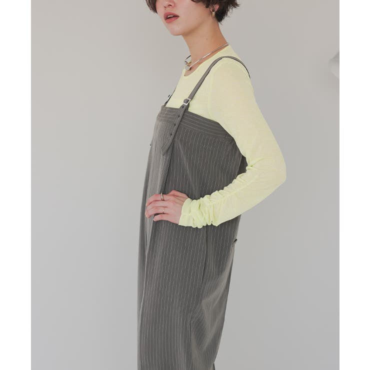 サスペンダー付ベアオールインワン | titivate | 詳細画像5 