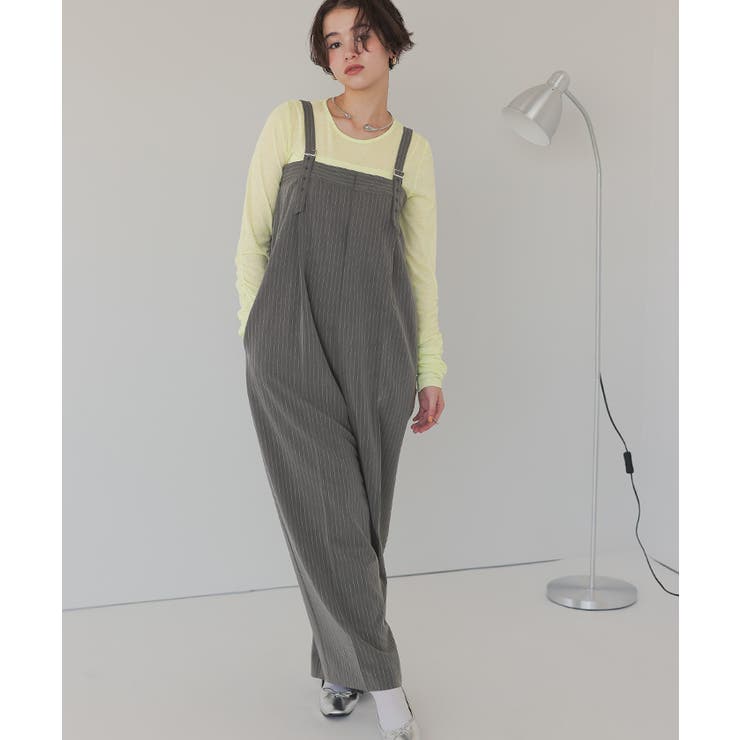 サスペンダー付ベアオールインワン | titivate | 詳細画像6 