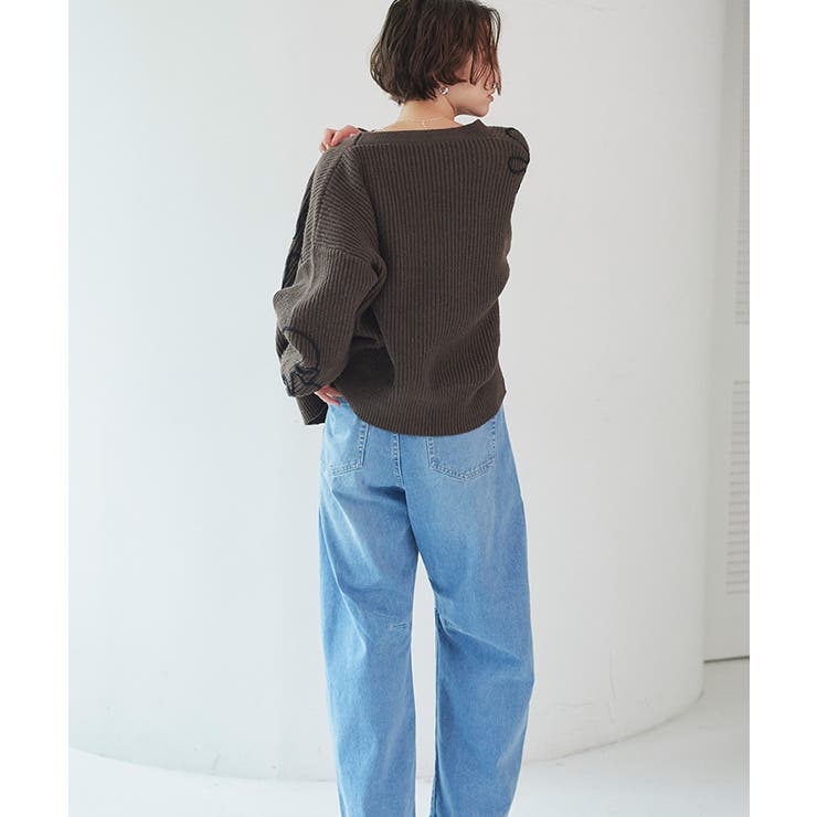 フラワーラインニットカーディガン | titivate | 詳細画像24 