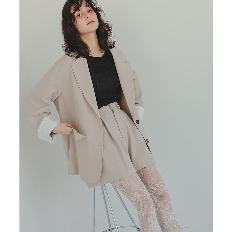 ツータックショートパンツ | titivate | 詳細画像3 