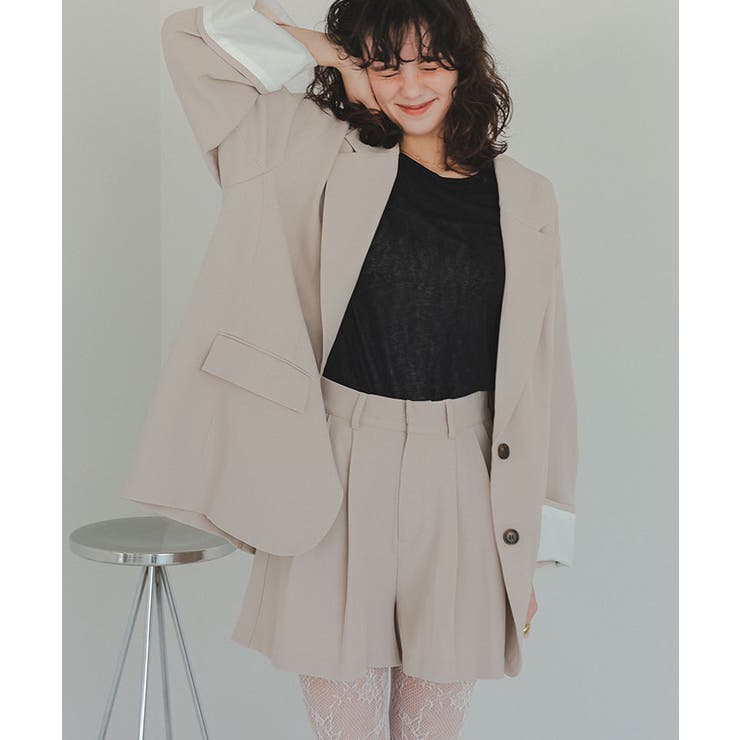 ツータックショートパンツ | titivate | 詳細画像5 